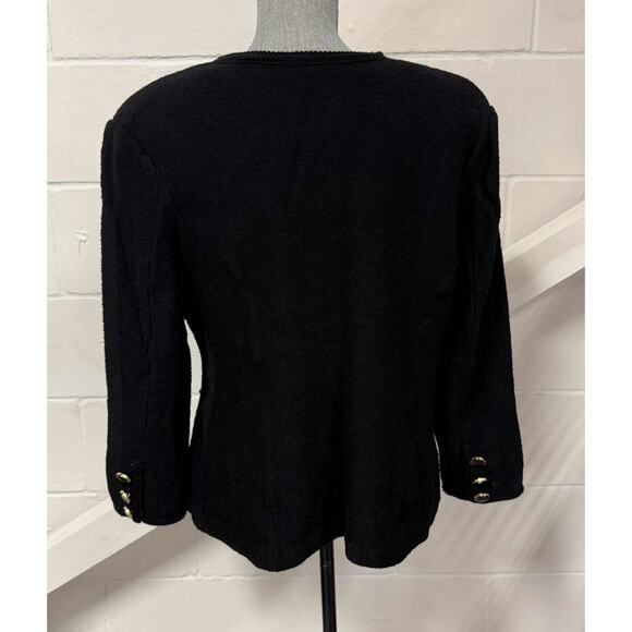 St. John Collection by Marie Gray Women’s Size 16 Knit Button Cardigan Sweater - Picture 3 of 13